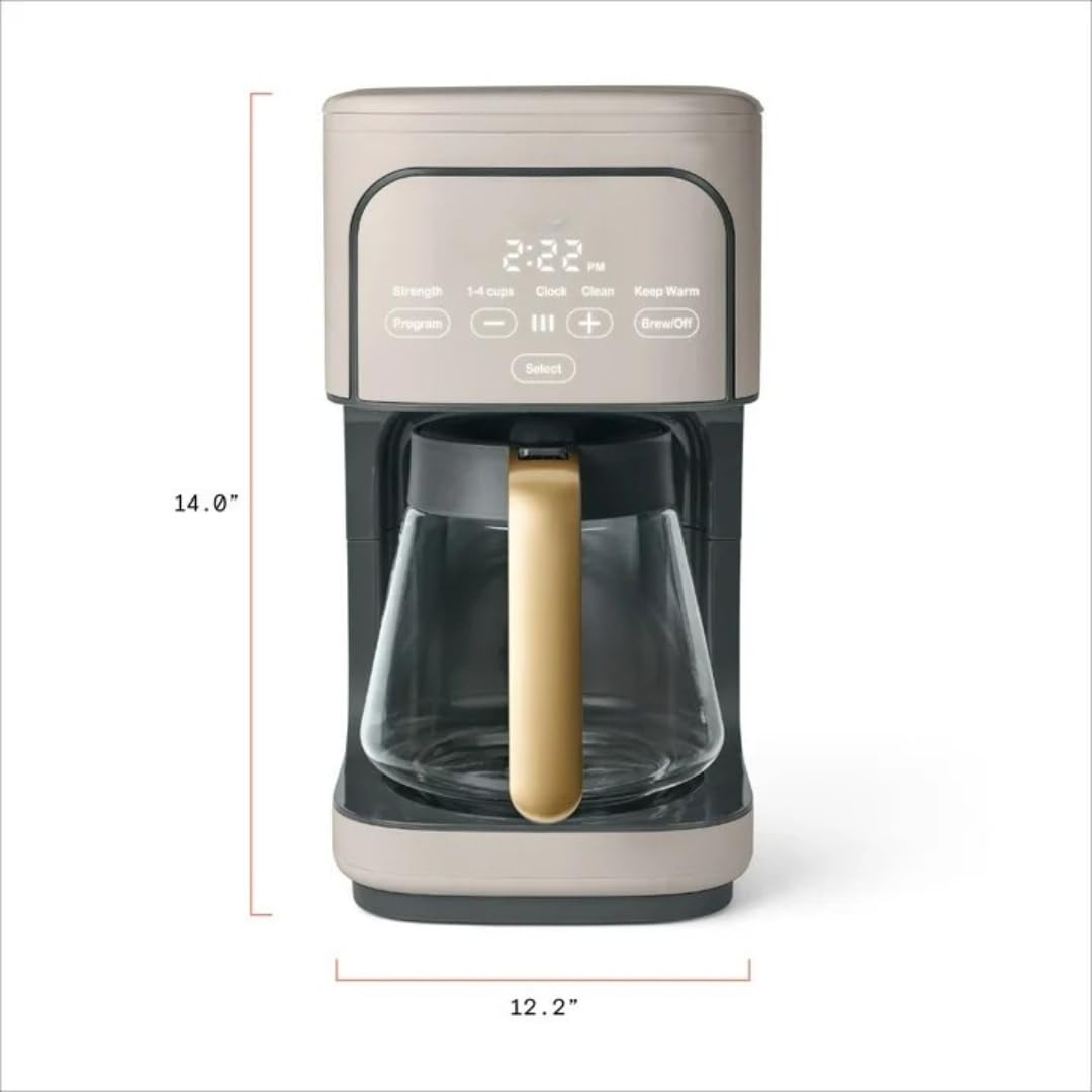 Programmable 12-Cup Coffee Maker with Touch Controls G613