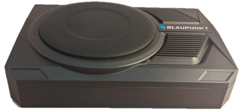 10-inch Powered Underseat Subwoofer Enclosure with Built-in Amplifier H182