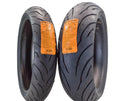 120/70ZR17 Front and 180/55ZR17 Rear Sport Touring Motorcycle Tires 2 Pack D1534