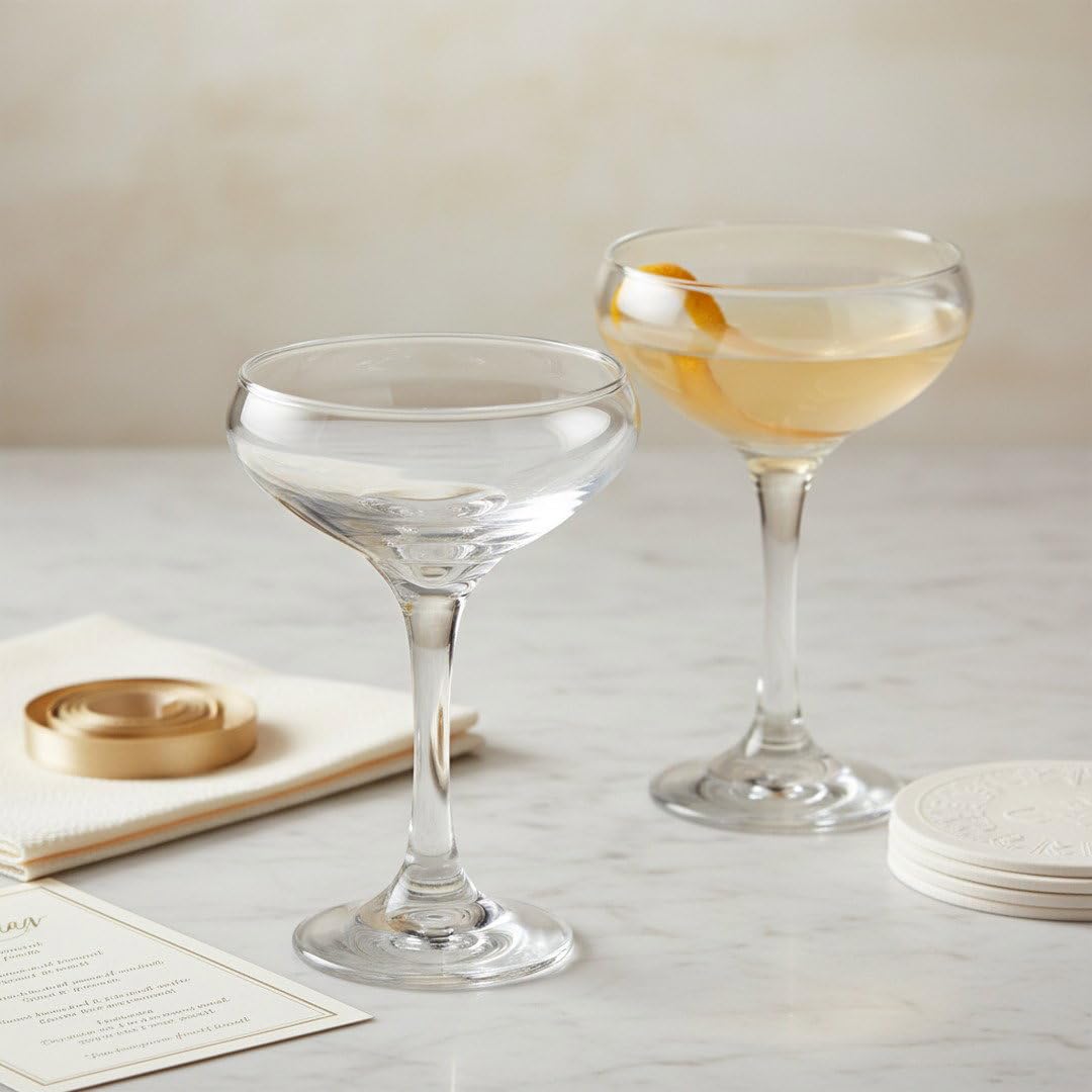 Round Table Cocktail Coupe 2-Piece Set E2520