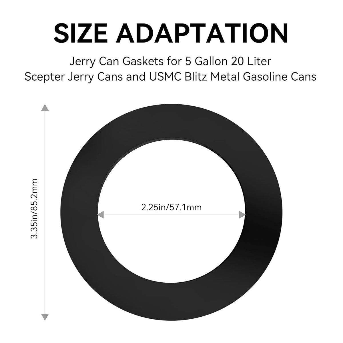 8 Pack Jerry Can Gaskets D167173