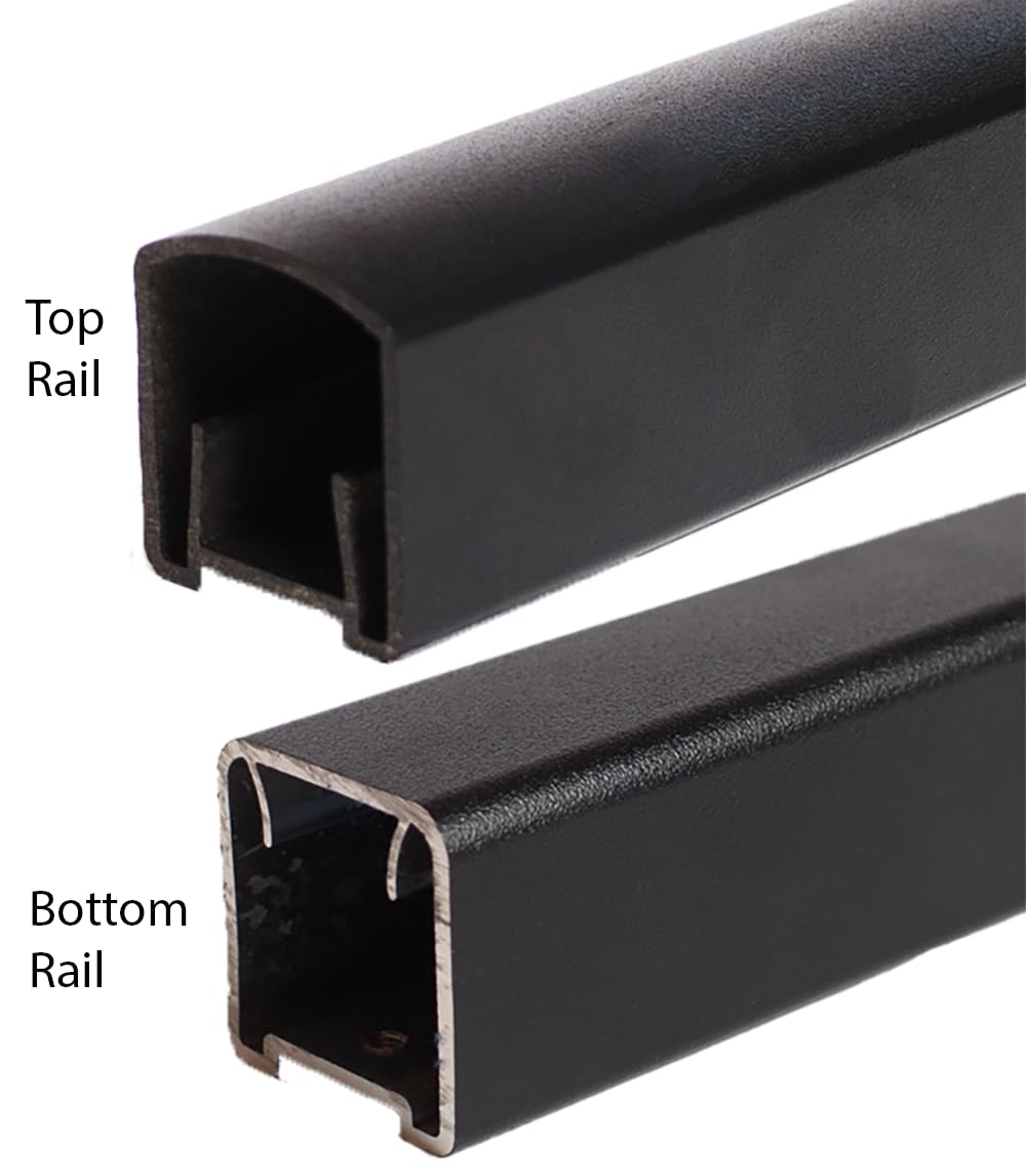 Black Textured Level Rail Kit X9822