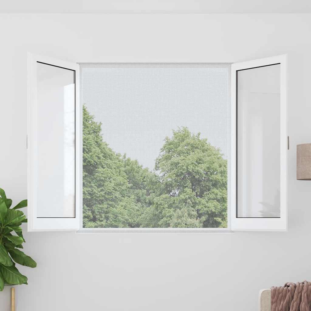 Aluminum Mesh Screen 39.4x196.9 Inches Silver V4444