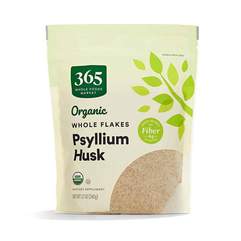 Organic Psyllium Husk 12 Ounce P45238