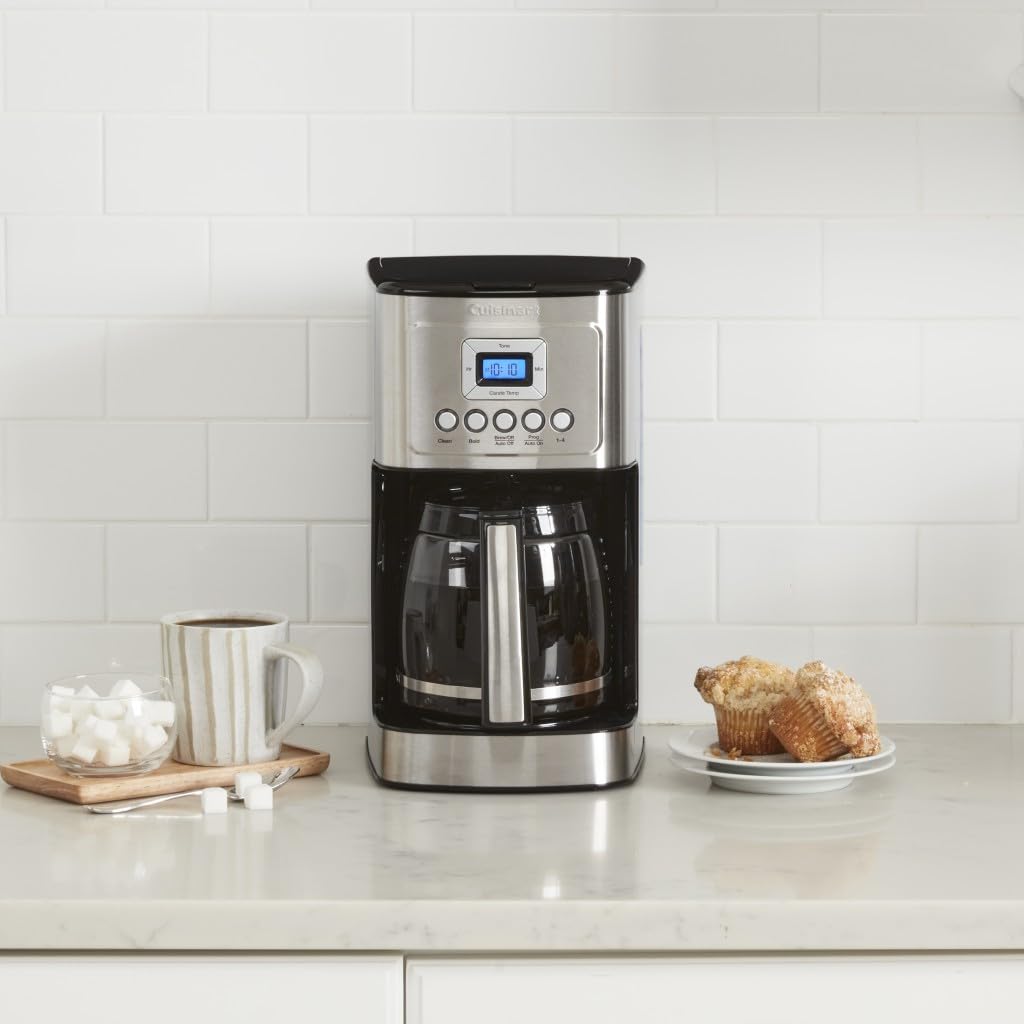 14-Cup Glass Carafe Stainless Steel Coffee Maker S6275