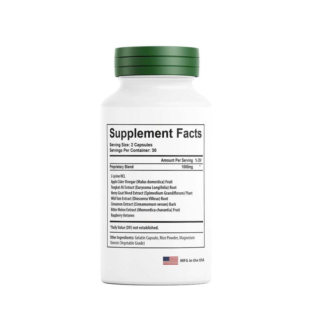 60 Capsules Supplement Pills B281185