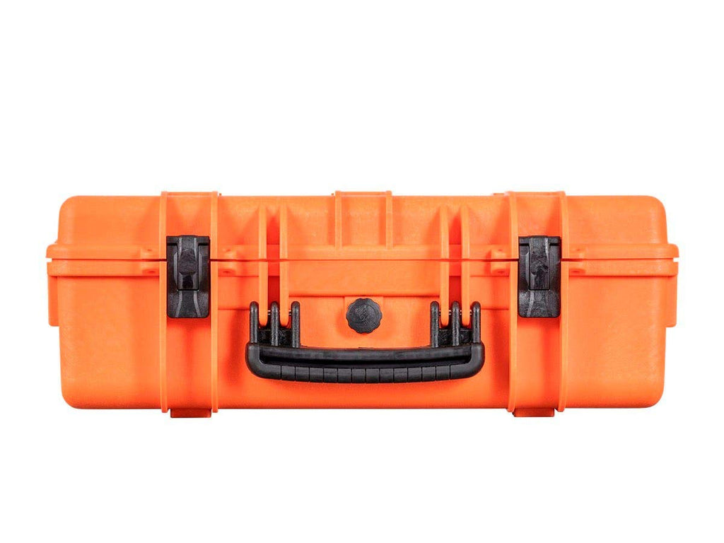 Weatherproof Hard Case with Customizable Foam, 22 x 14 x 8 Inches, Orange C18756