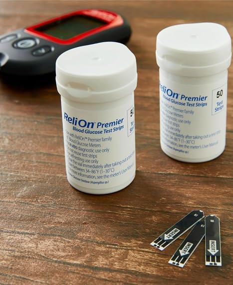 Blood Glucose Test Strips 100 Count F7775