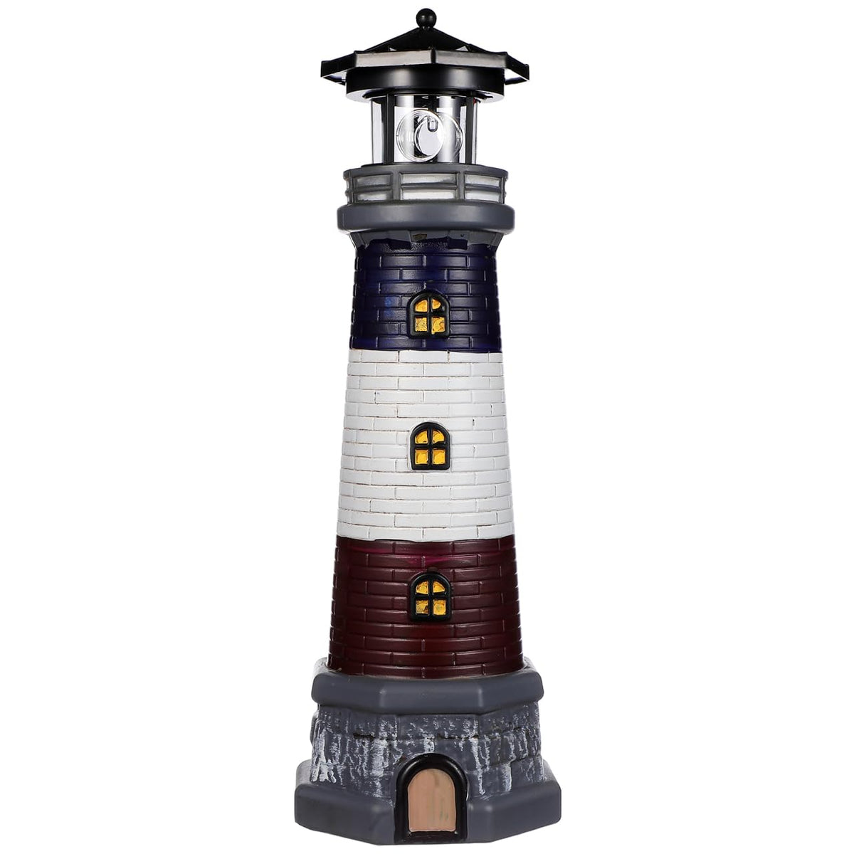 Solar Lighthouse Outdoor Statue U80295