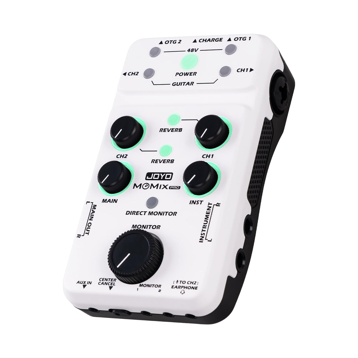 Portable Rechargeable USB Audio Interface with 48V Phantom Power W9607