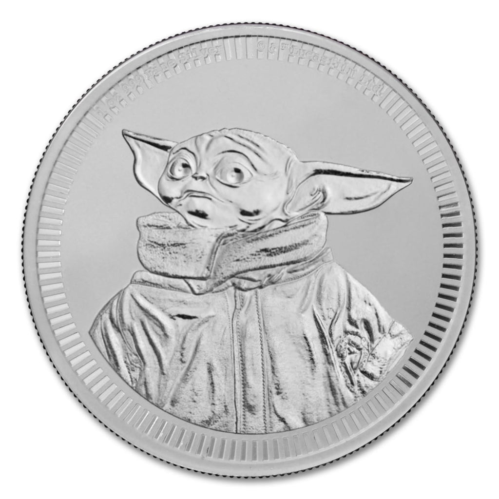 1 oz Silver Star Wars Mandalorian Coin G336983