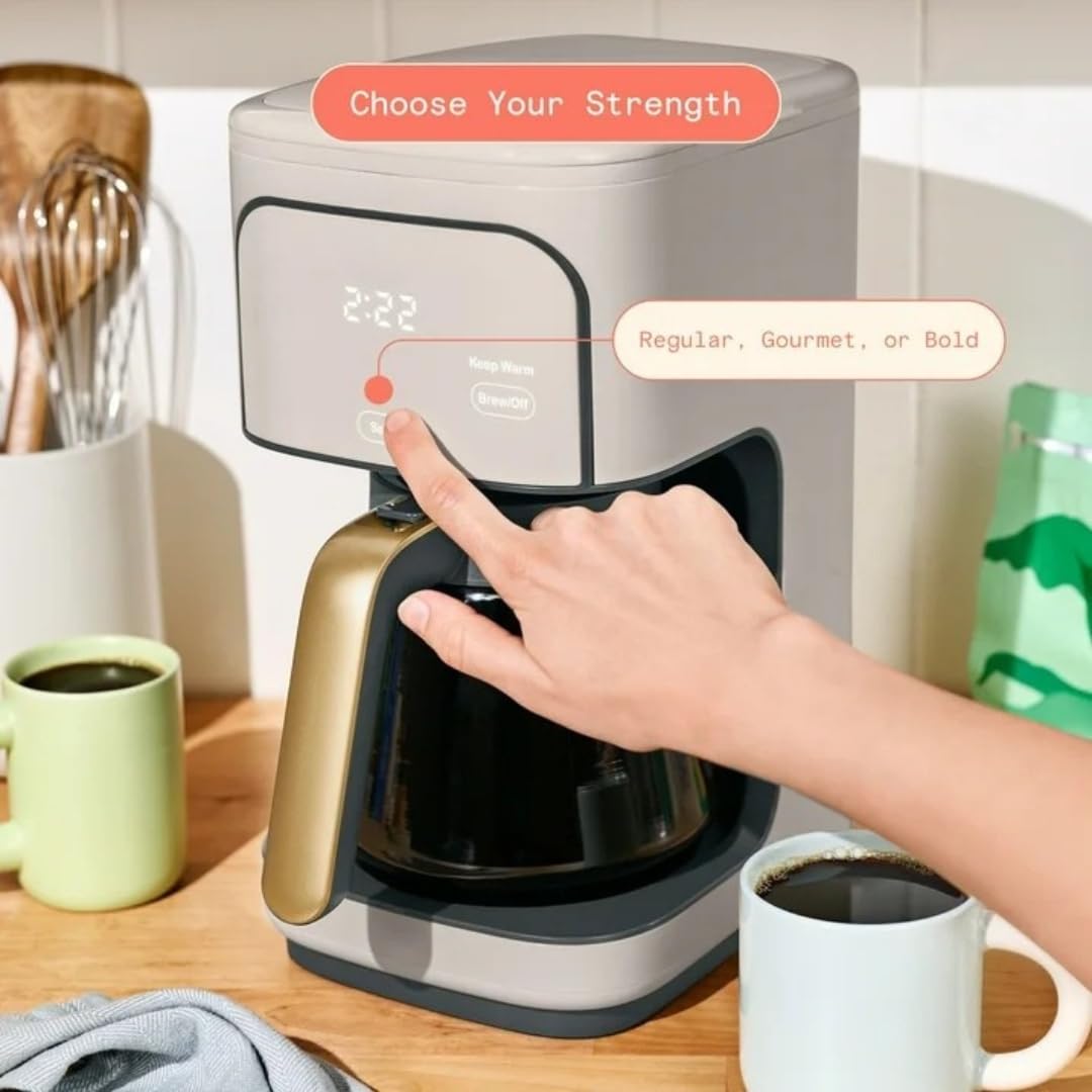 Programmable 12-Cup Coffee Maker with Touch Controls G613