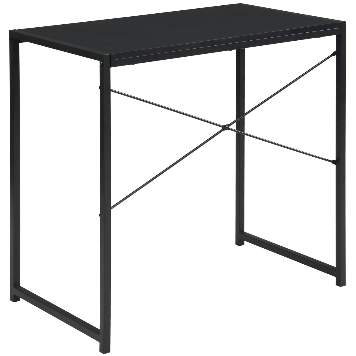 30 Inch Small Rectangular Computer Desk, Black Z784402