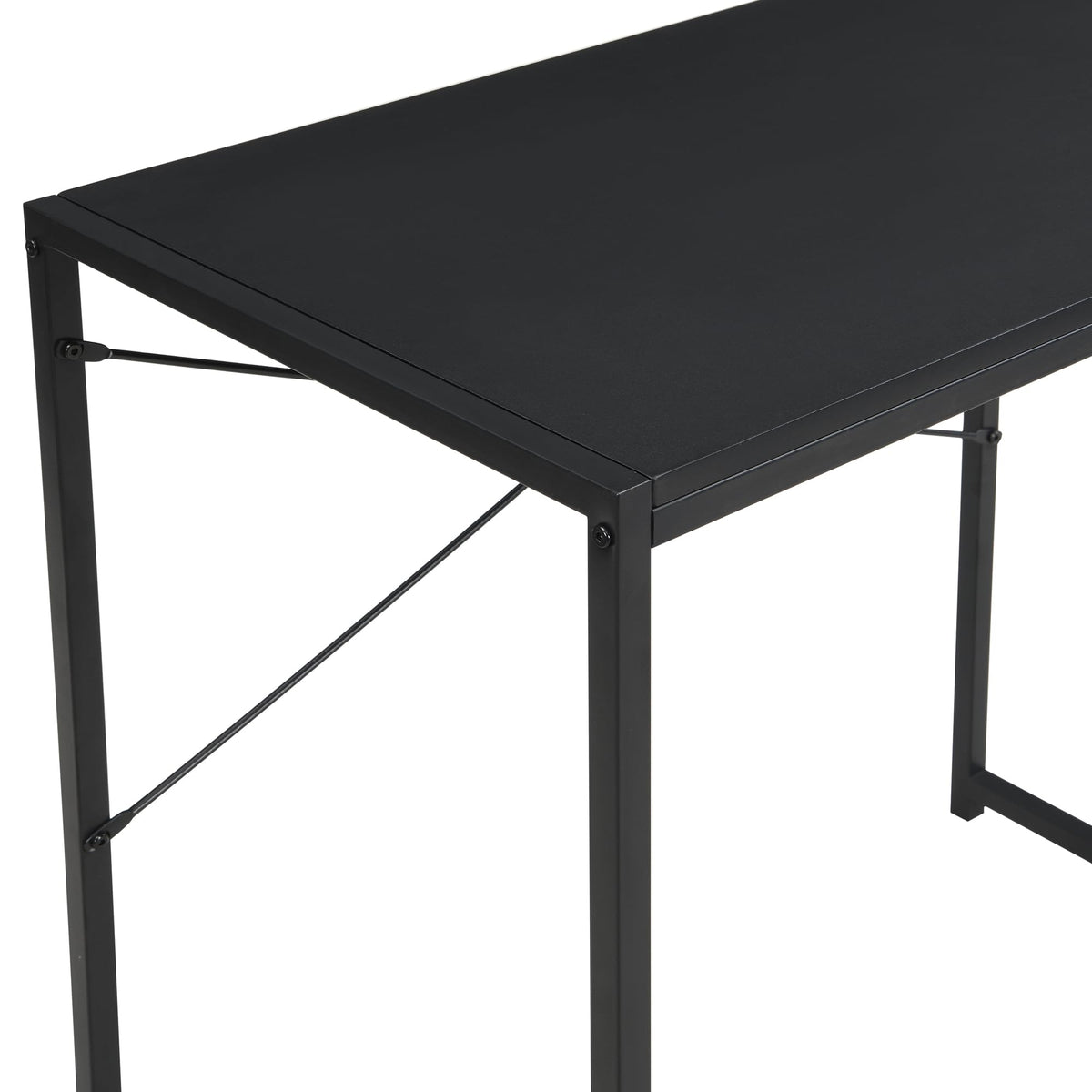 30 Inch Small Rectangular Computer Desk, Black Z784402