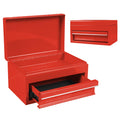 10" Mini Portable Steel Tool Box with Drawer E82354