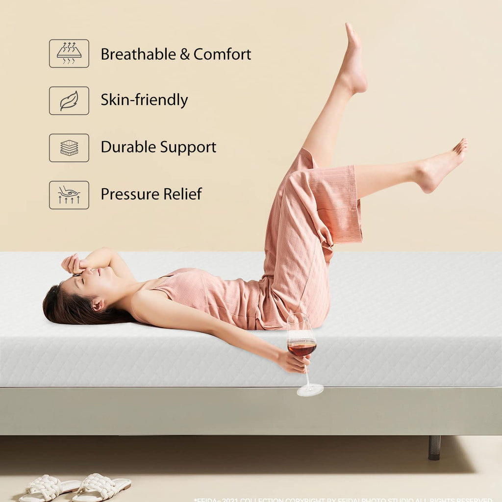 5 Inch Twin Gel Memory Foam Mattress E693809