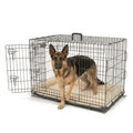 48inch 2-Door Foldable Metal Wire Dog Crate P943383