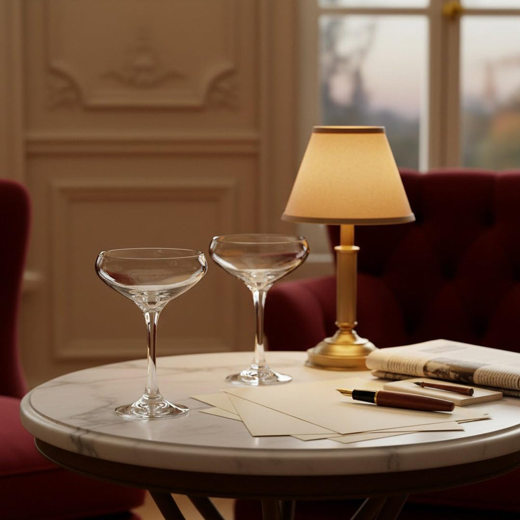 Round Table Cocktail Coupe 2-Piece Set E2520