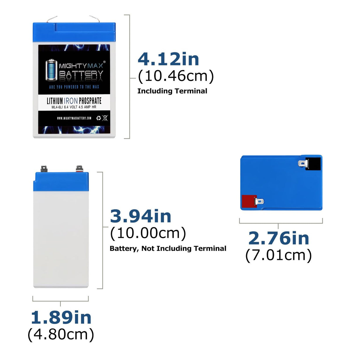 6V 4.5AH Lithium Replacement Battery Q200