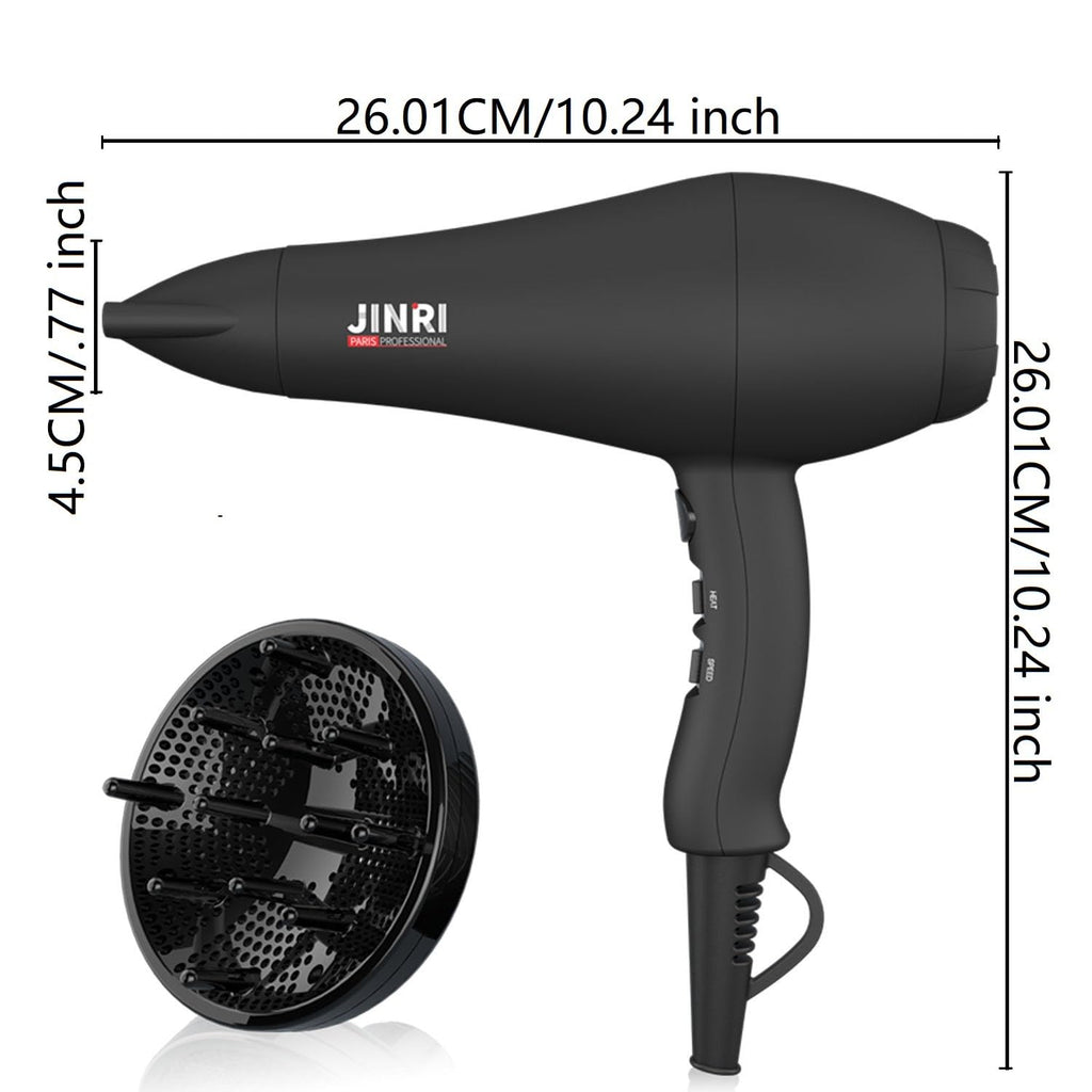 1875W Ionic Hair Dryer with Diffuser V12611