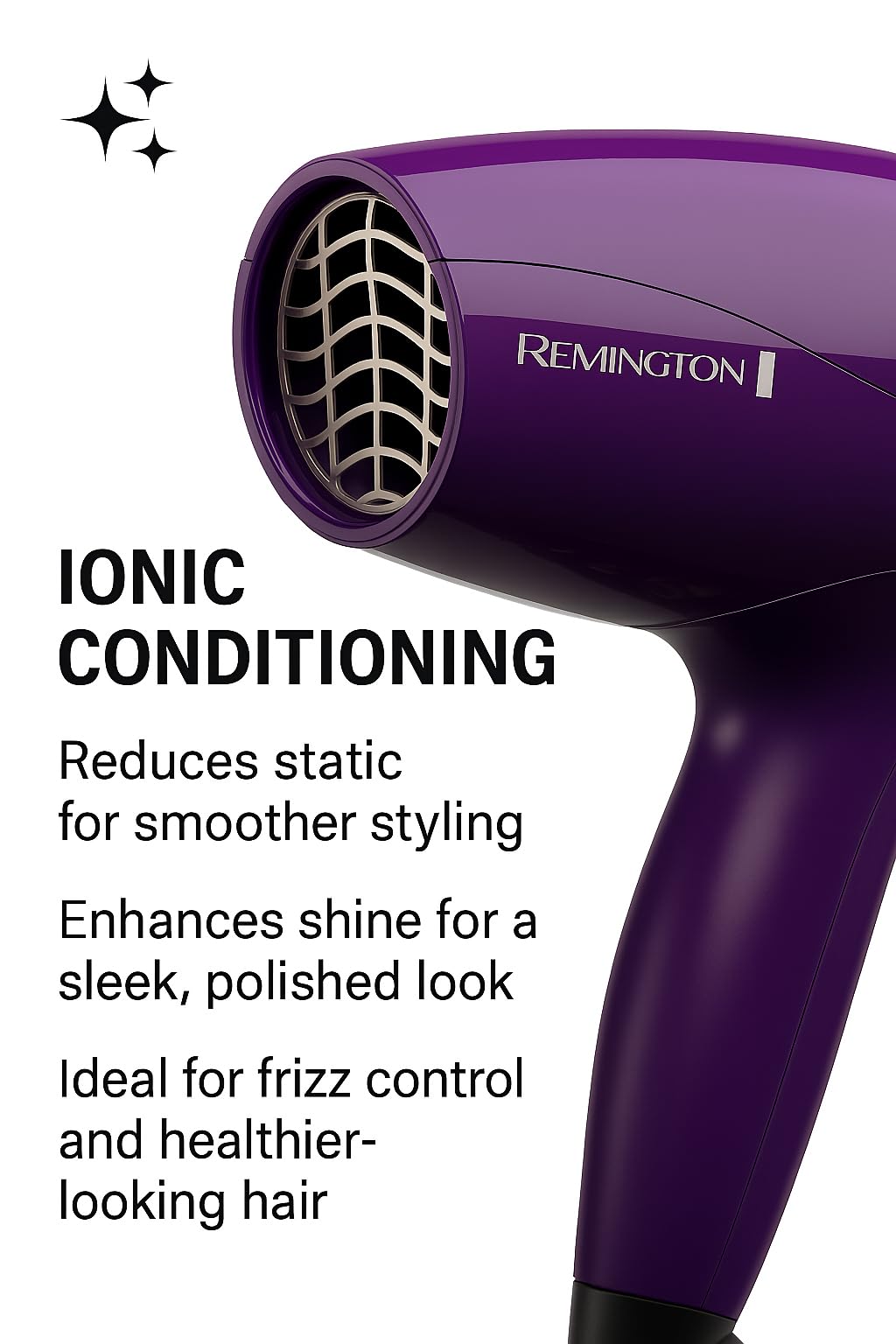 1875W Compact Anti-Frizz Hair Dryer N203