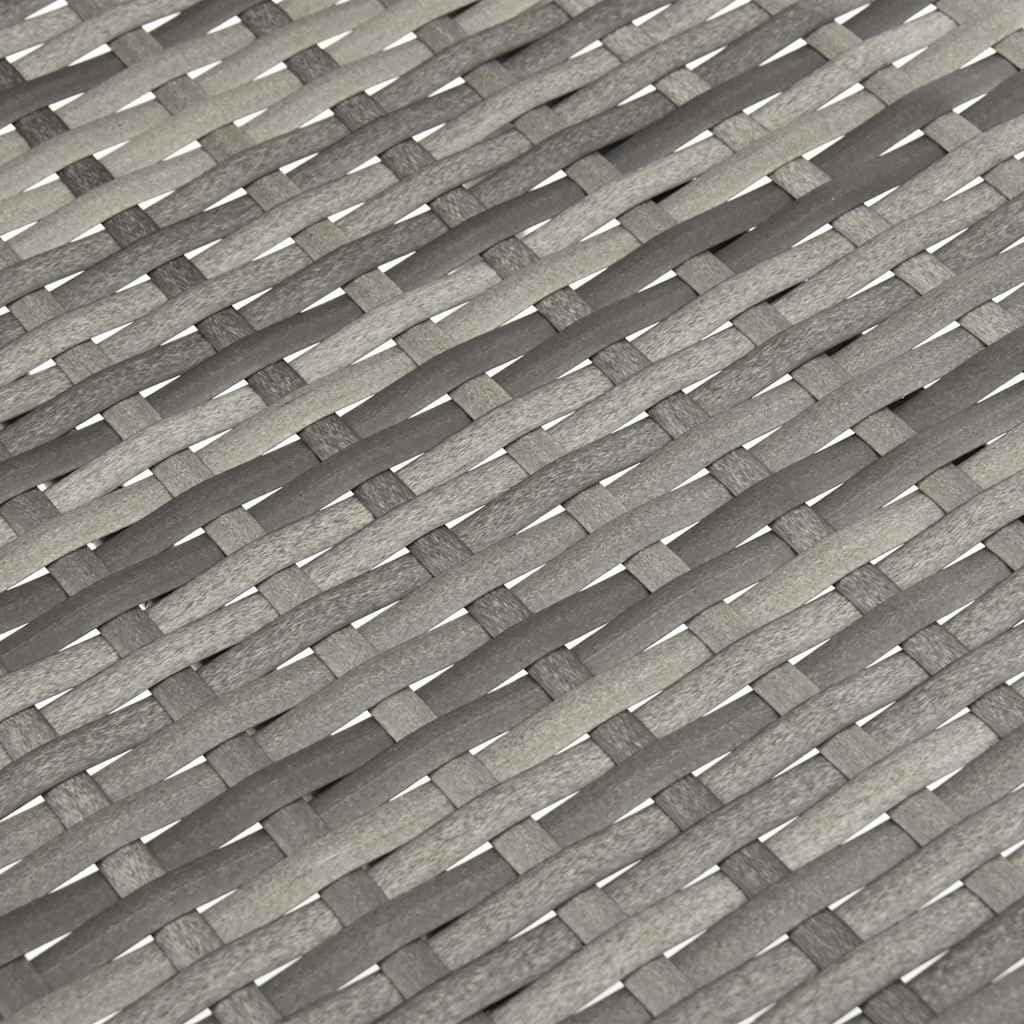 Grey Poly Rattan Stacking Patio Chairs T32058
