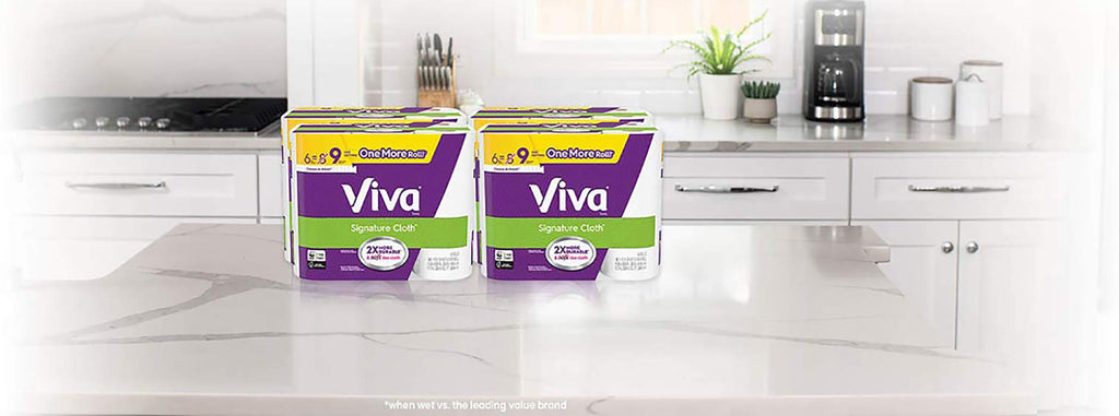 White Paper Towels, 6 Big Rolls X153715