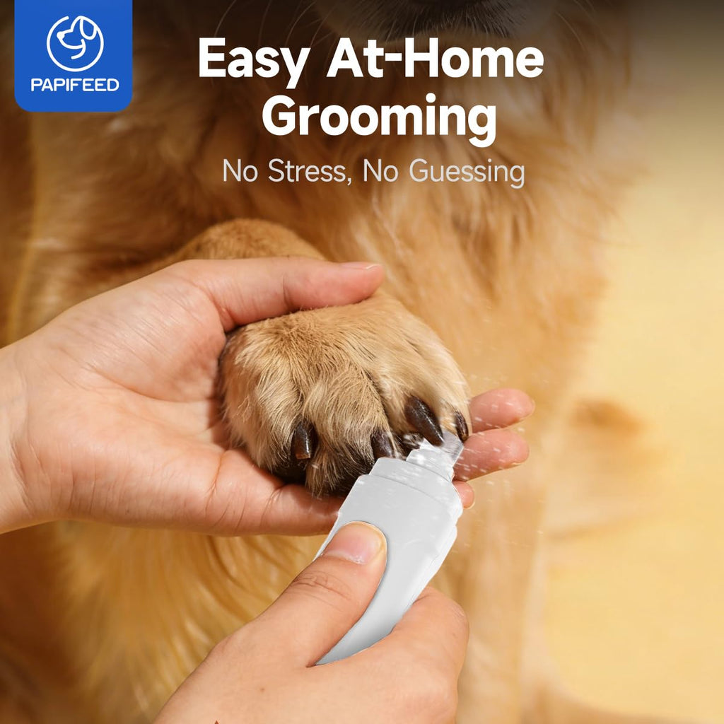 Ultra Quiet 3-Speed Rechargeable Dog Nail Grinder with LED Light A336184