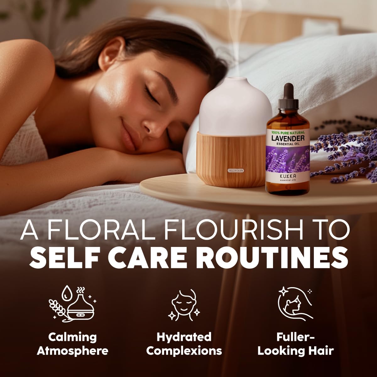 Lavender & Eucalyptus Essential Oil Set 2x4 fl oz Y210