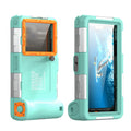 Light Blue and Orange Diving Phone Protective Case H398873