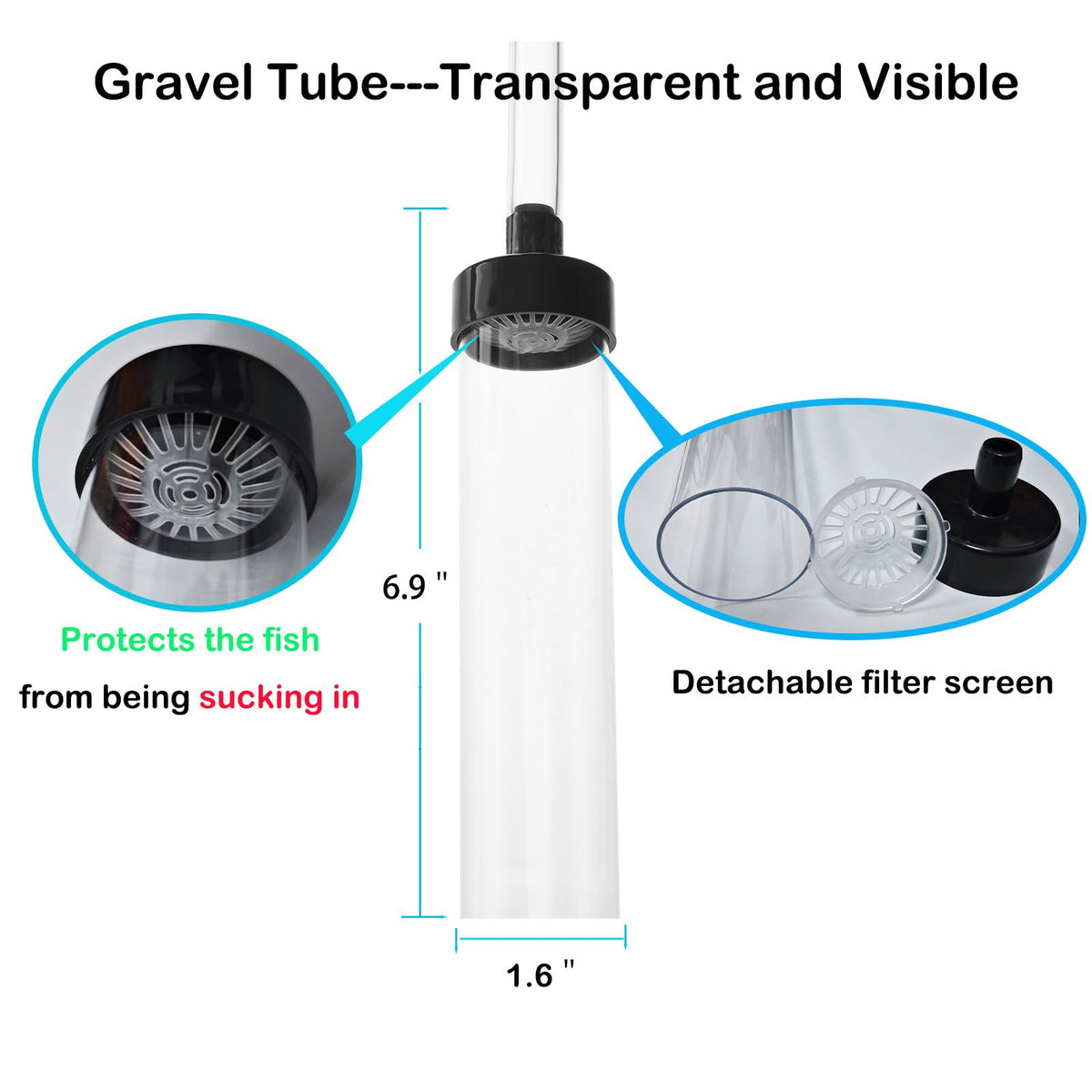 Aquarium Siphon Cleaner Fish Tank Water Changer Kit E6835