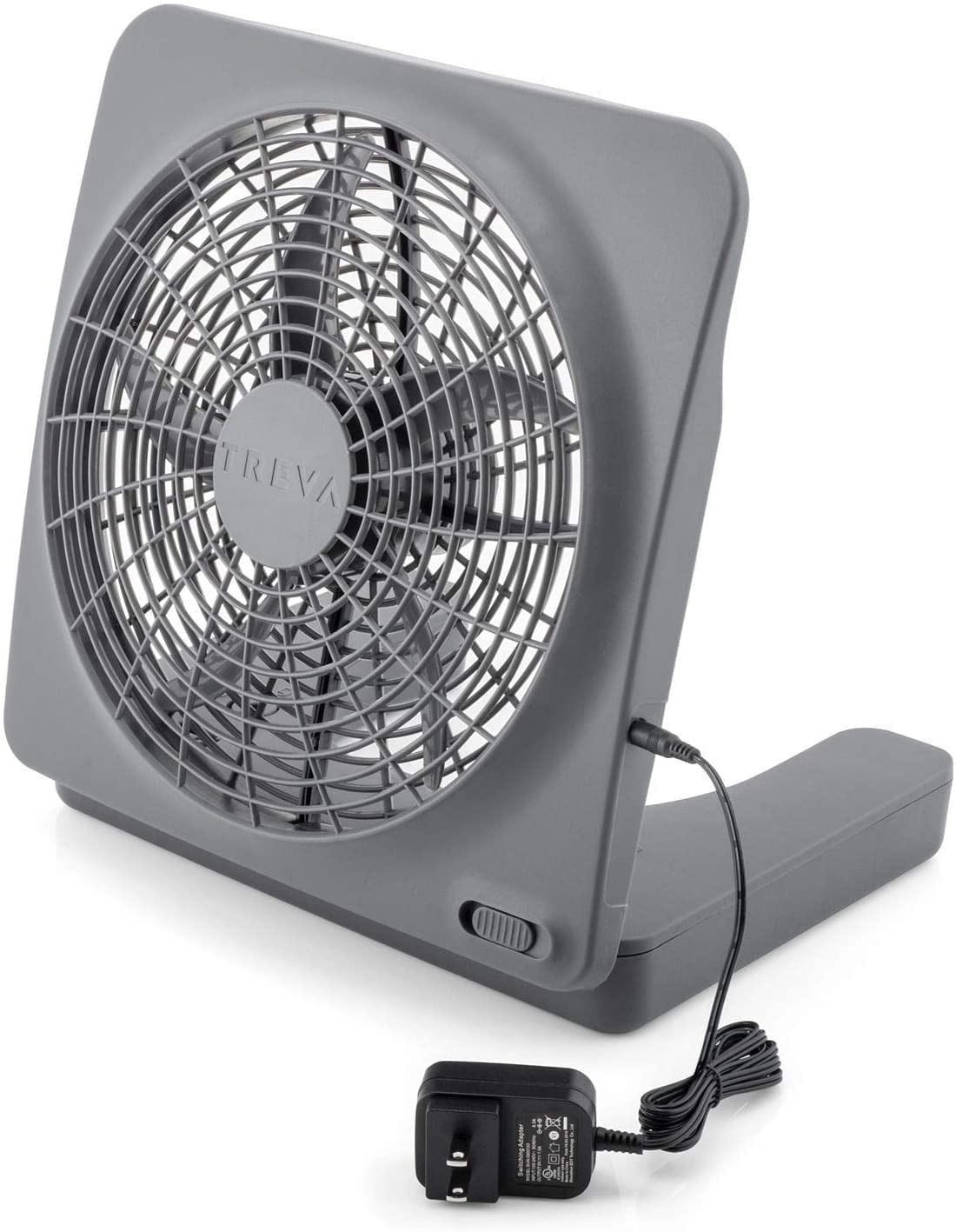 10 in Portable Desktop Battery Fan 2-Speed C8796