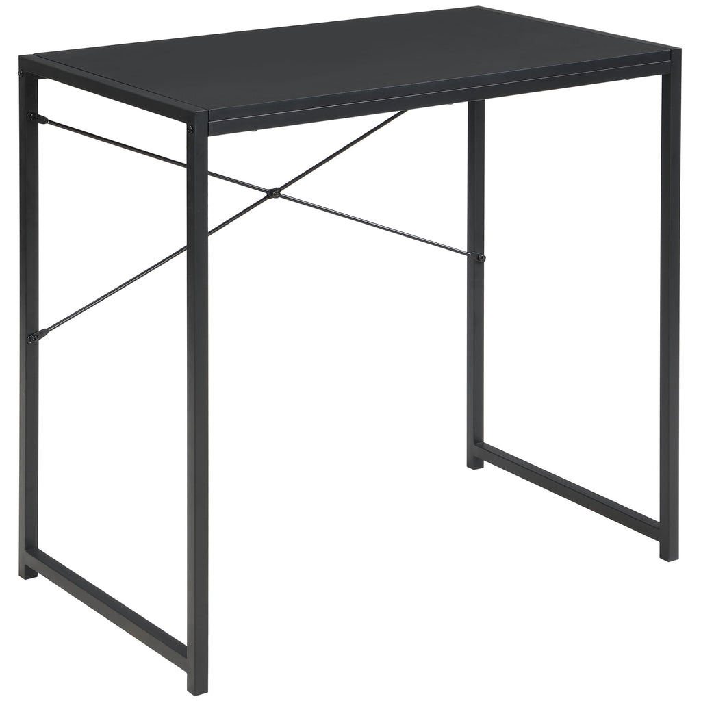 30 Inch Small Rectangular Computer Desk, Black Z784402