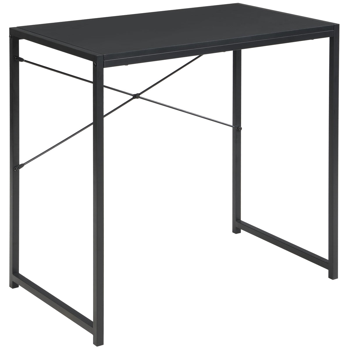 30 Inch Small Rectangular Computer Desk, Black Z784402