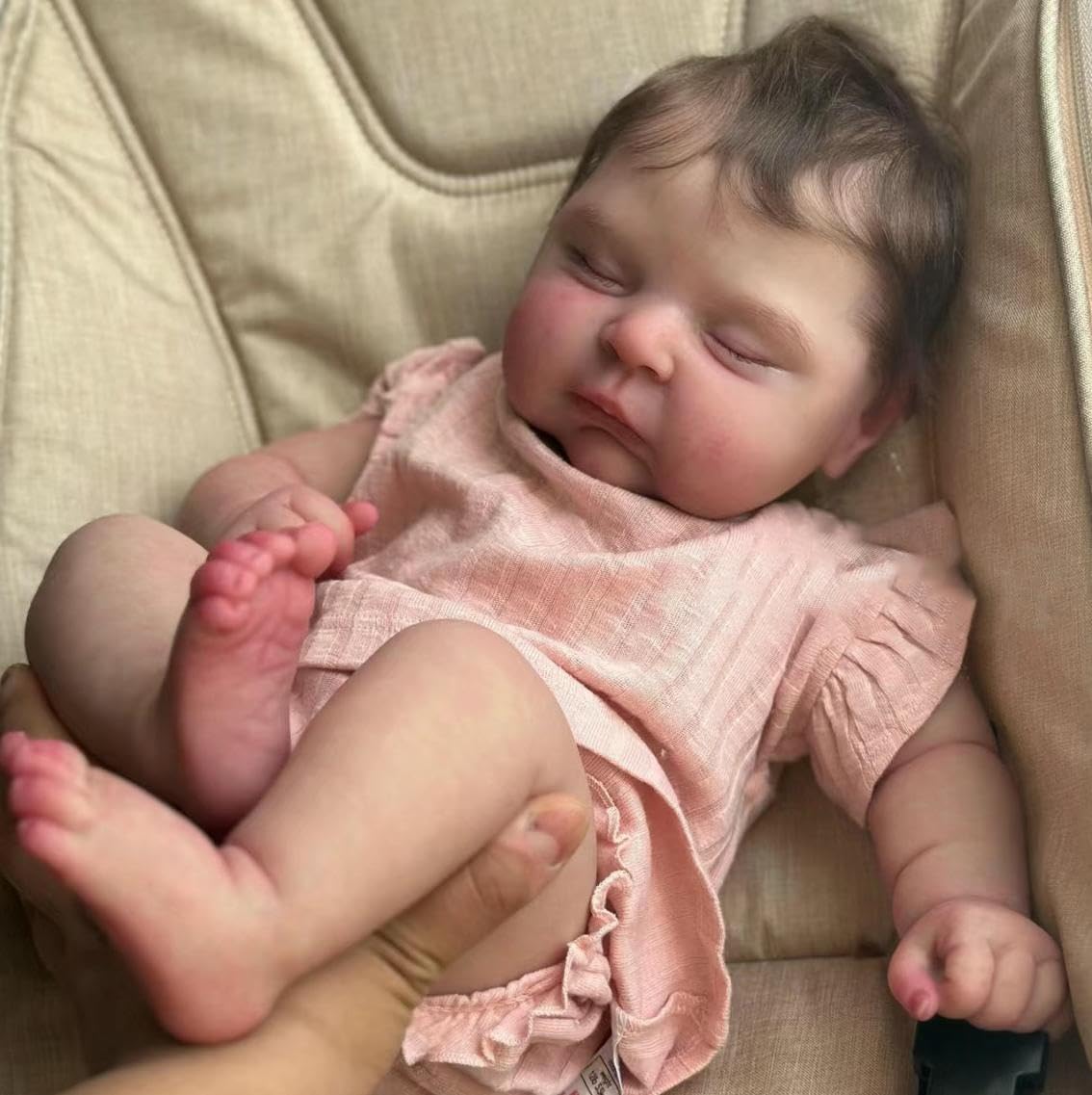 20 Inch Vinyl Silicone Reborn Baby Doll F5095