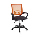 Orange Mesh Swivel Office Chair J60401