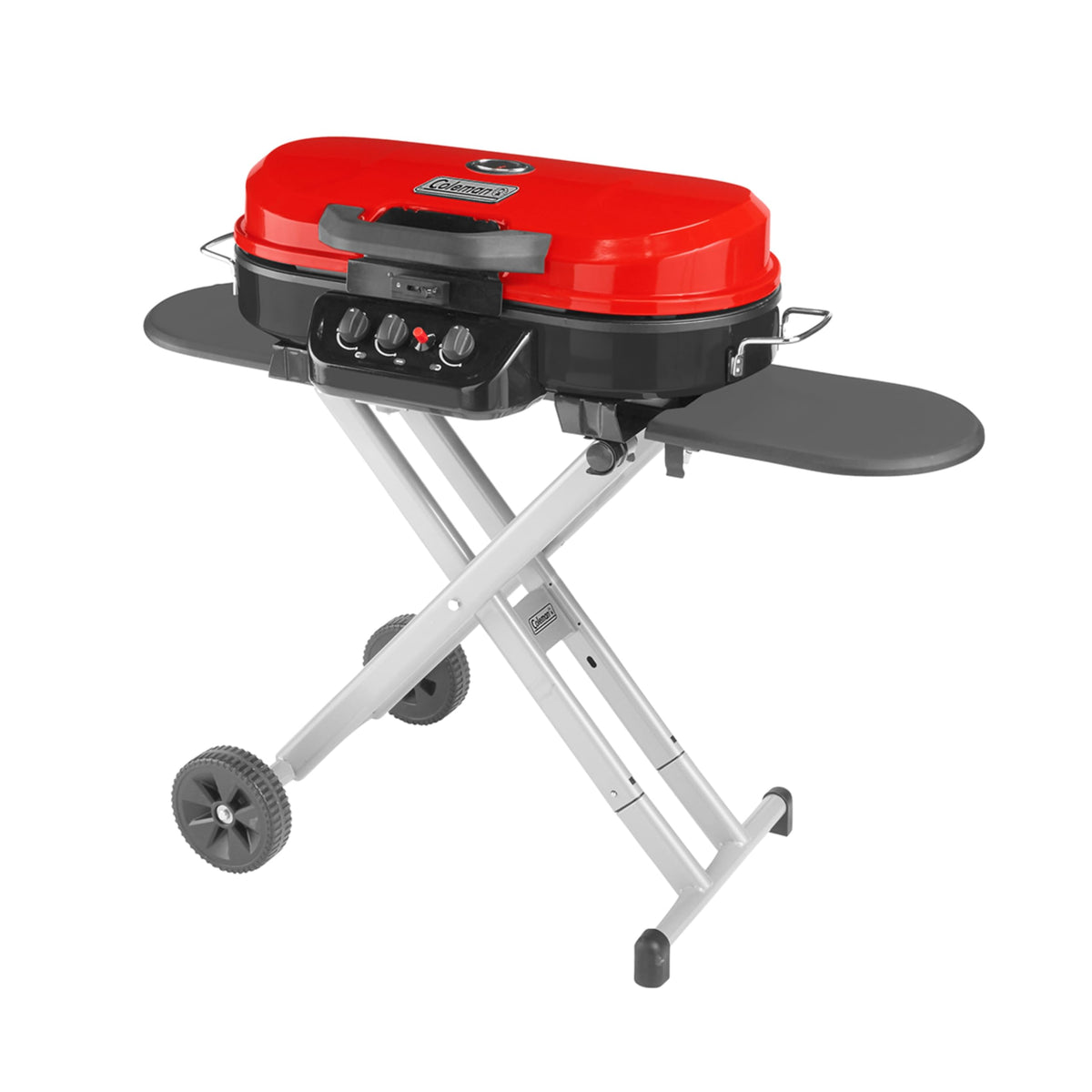Portable Propane Grill, 3 Burners, Red W369