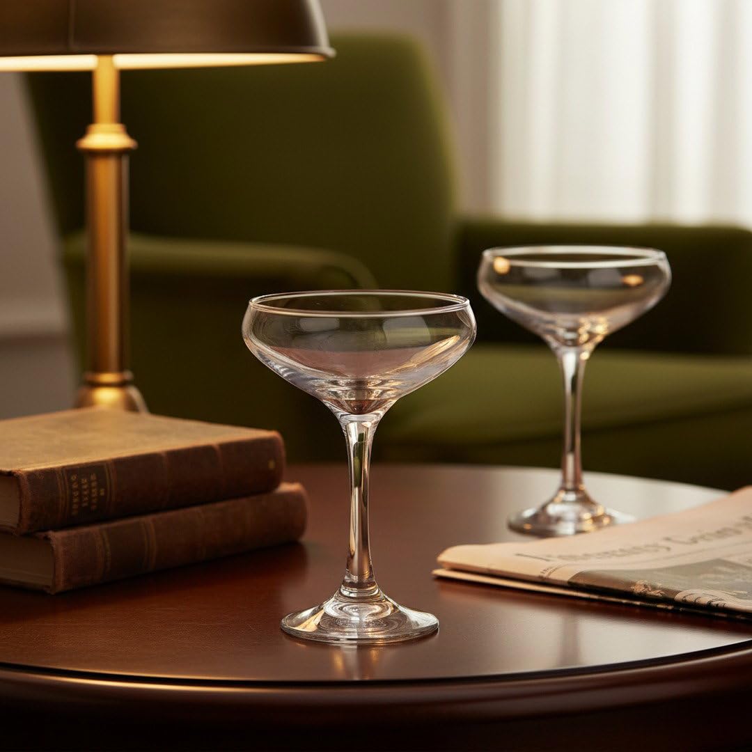 Round Table Cocktail Coupe 2-Piece Set E2520