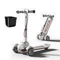 Kids Scooter with Dual Brakes, Music, Lights, Adjustable and Folding P305