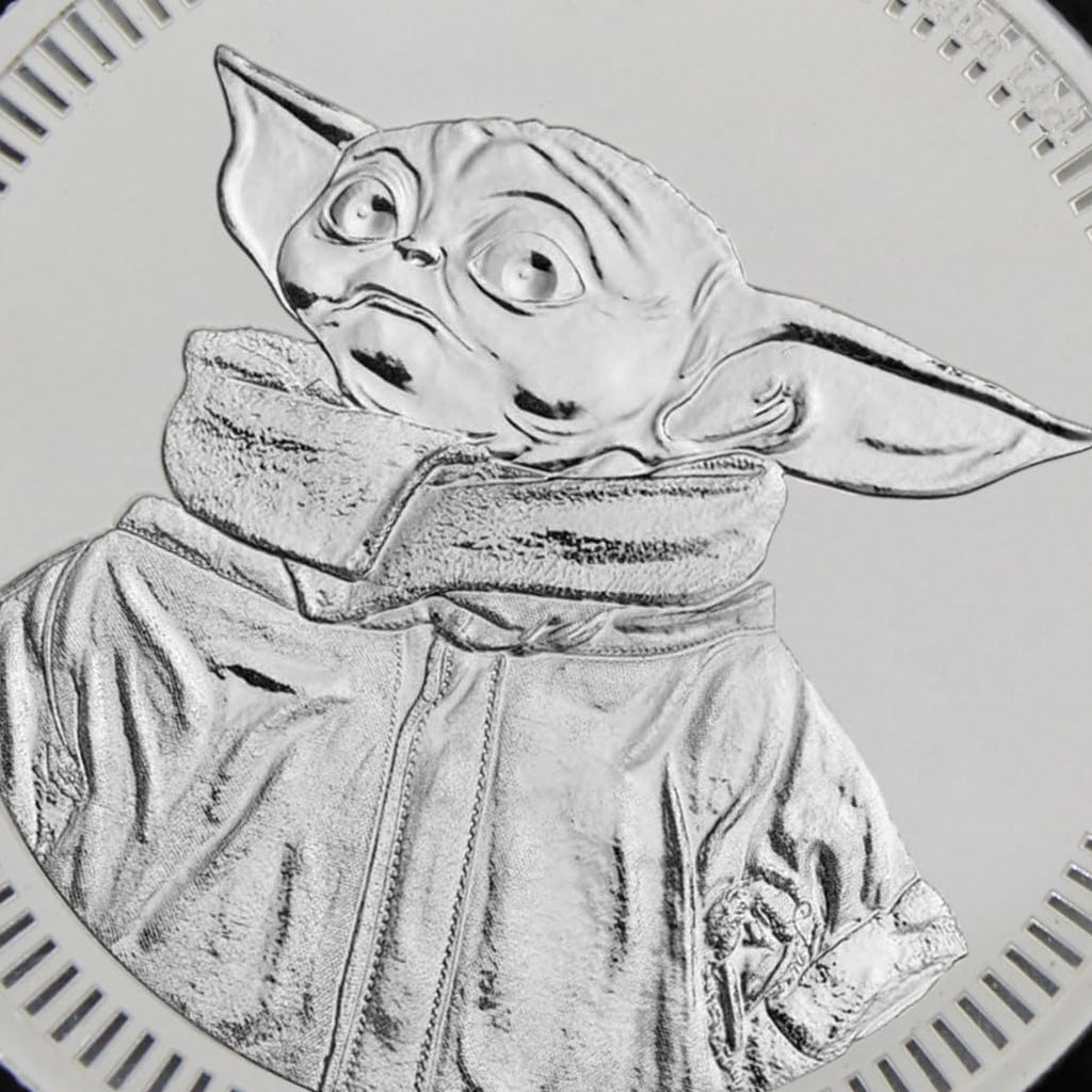 1 oz Silver Star Wars Mandalorian Coin G336983