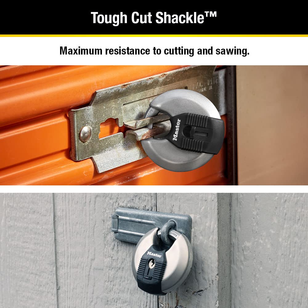 Stainless Steel Disc Padlock R5384