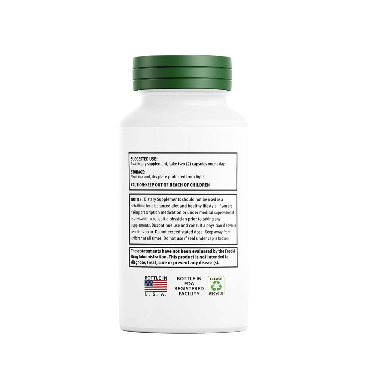 60 Capsules Supplement Pills B281185