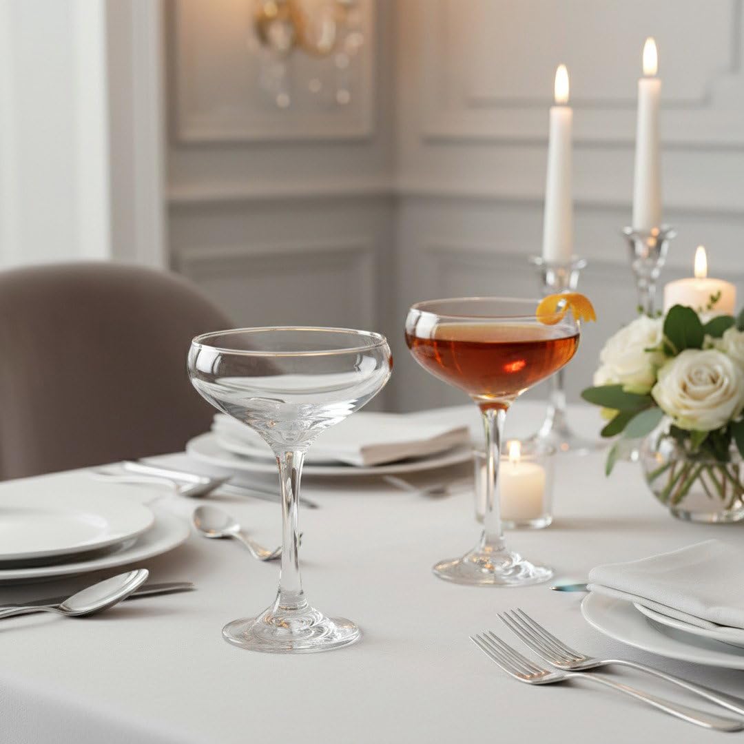 Round Table Cocktail Coupe 2-Piece Set E2520