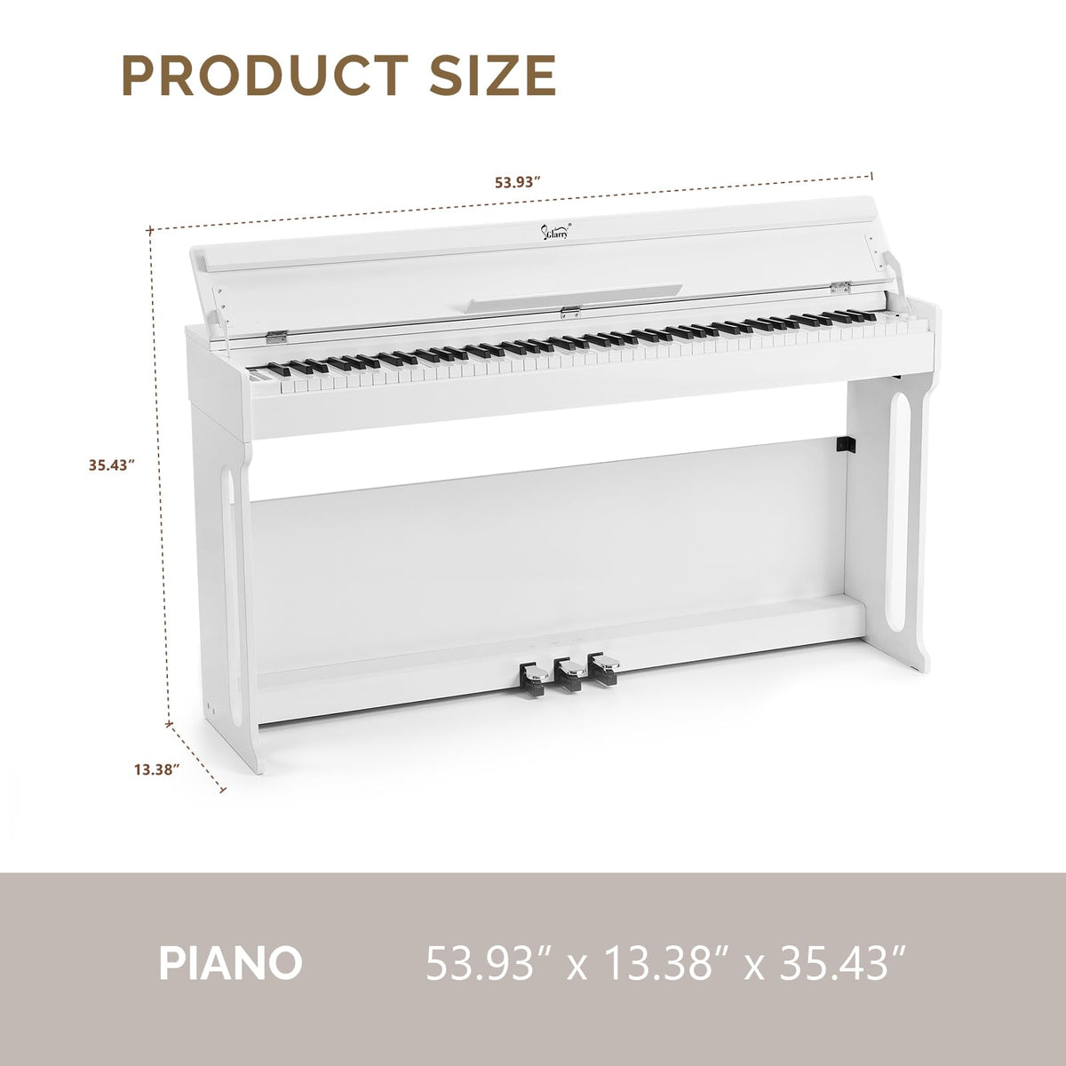88 Key Weighted Digital Piano P1378