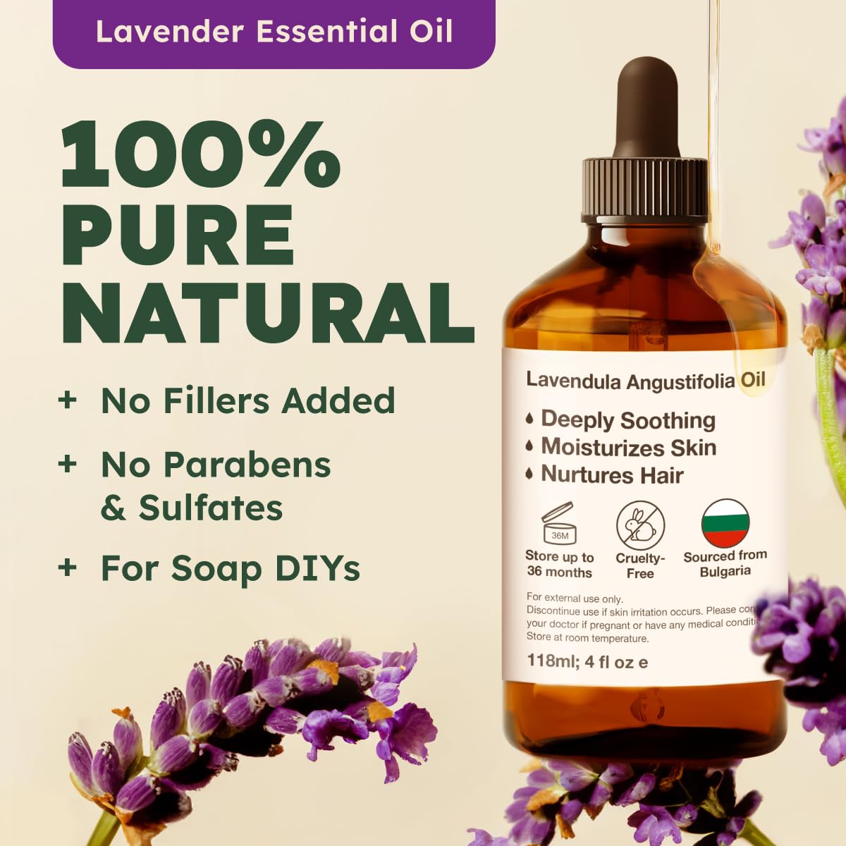 Lavender & Eucalyptus Essential Oil Set 2x4 fl oz Y210