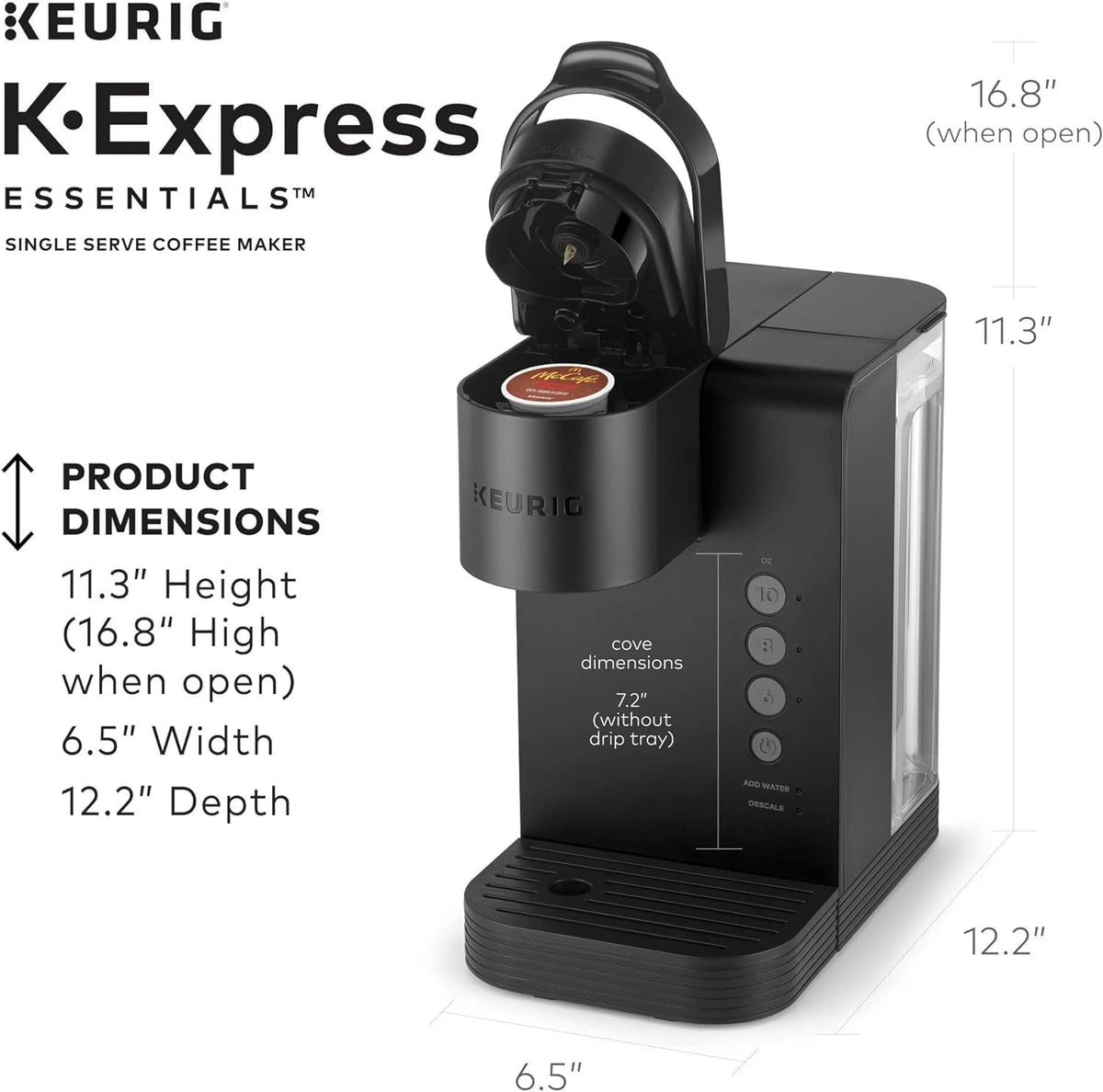 Single Serve K-Cup Pod Coffee Maker Y754
