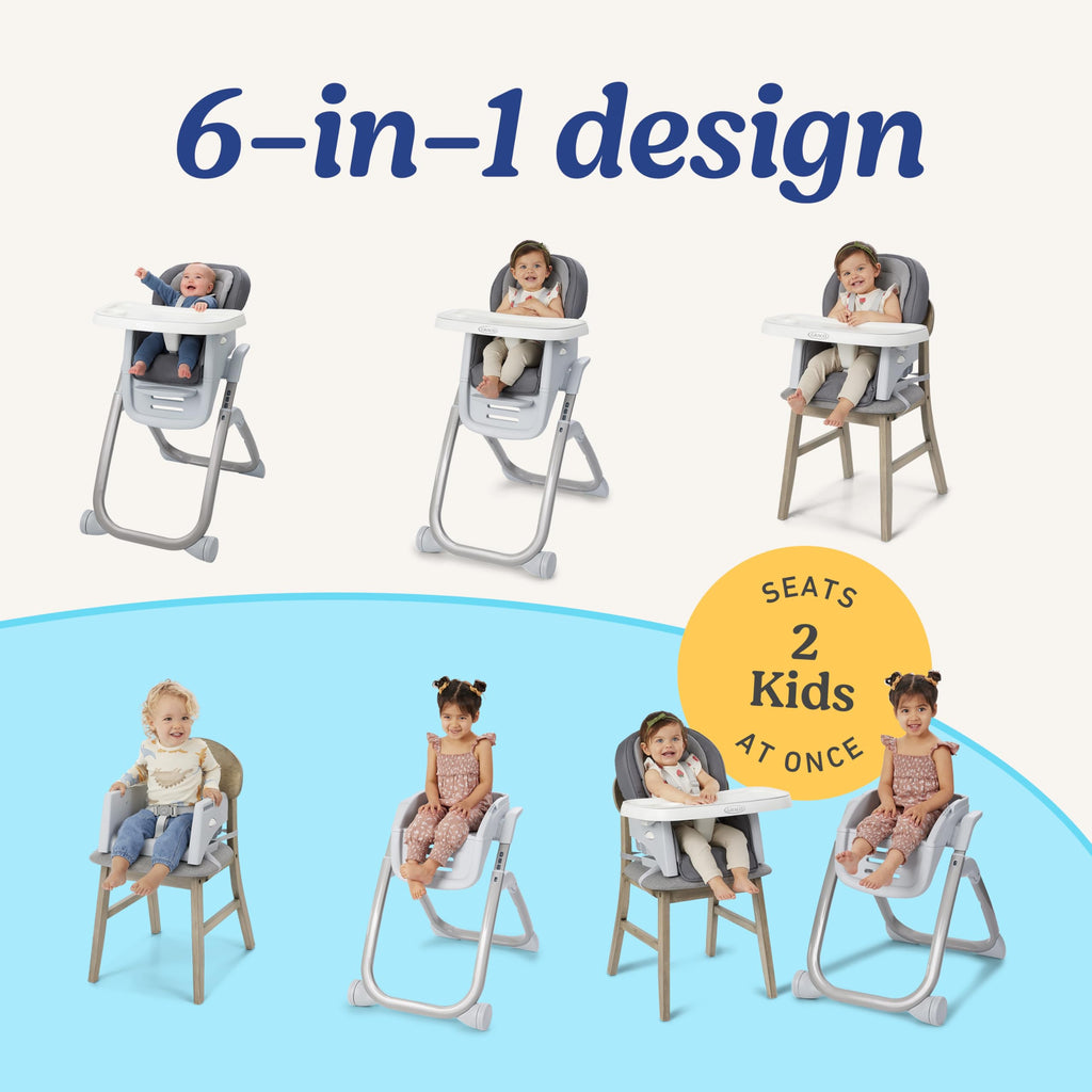6-in-1 Convertible Highchair B769070