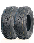 2 Pack 19x7-8 ATV Tires 4PR Tubeless All Terrain A338801