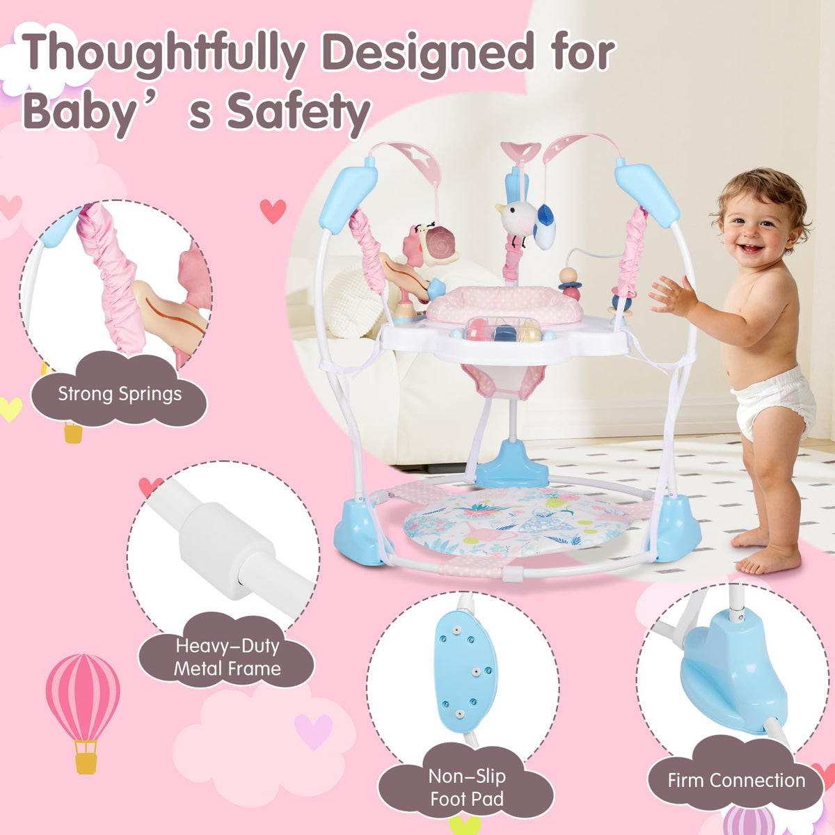 3-in-1 Baby Activity Center E990