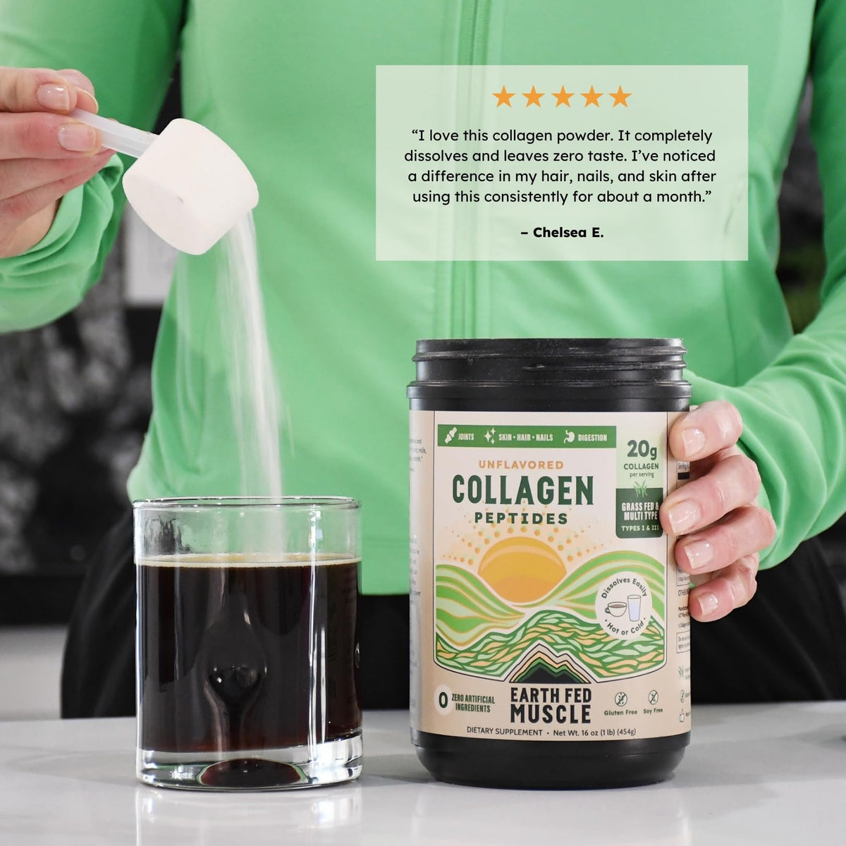 Collagen Peptides Unflavored 23 Servings P898